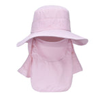Bucket Hat with Sun Protection Flap – Boonie Fishing Hat with 2 Detachable Shields, Water-Resistant, Breathable, 9 Colors – Ranches - Nalani - Fashion Clothing and Decor