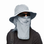 Bucket Hat with Sun Protection Flap – Boonie Fishing Hat with 2 Detachable Shields, Water-Resistant, Breathable, 9 Colors – Ranches - Nalani - Fashion Clothing and Decor