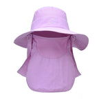 Bucket Hat with Sun Protection Flap – Boonie Fishing Hat with 2 Detachable Shields, Water-Resistant, Breathable, 9 Colors – Ranches - Nalani - Fashion Clothing and Decor