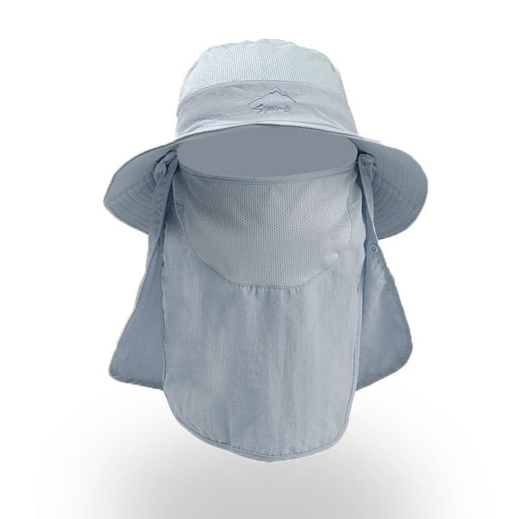 Bucket Hat with Sun Protection Flap – Boonie Fishing Hat with 2 Detachable Shields, Water-Resistant, Breathable, 9 Colors – Ranches - Nalani - Fashion Clothing and Decor
