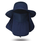 Bucket Hat with Sun Protection Flap – Boonie Fishing Hat with 2 Detachable Shields, Water-Resistant, Breathable, 9 Colors – Ranches - Nalani - Fashion Clothing and Decor