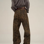 Caleni | Women's leopard print jeans - Nalani - UK Fashion Clothing and Decor