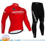 Calico | Winter Cycling Set for Men Thermo | 20D Gel Padding, Breathable - Nalani - Fashion Clothing and Decor