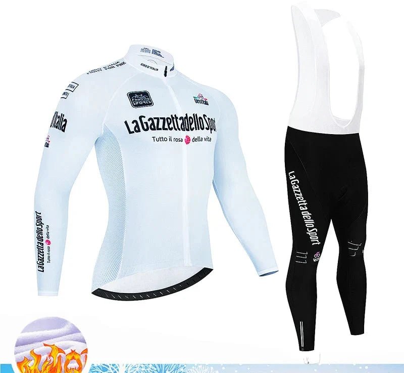 Calico | Winter Cycling Set for Men Thermo | 20D Gel Padding, Breathable - Nalani - Fashion Clothing and Decor