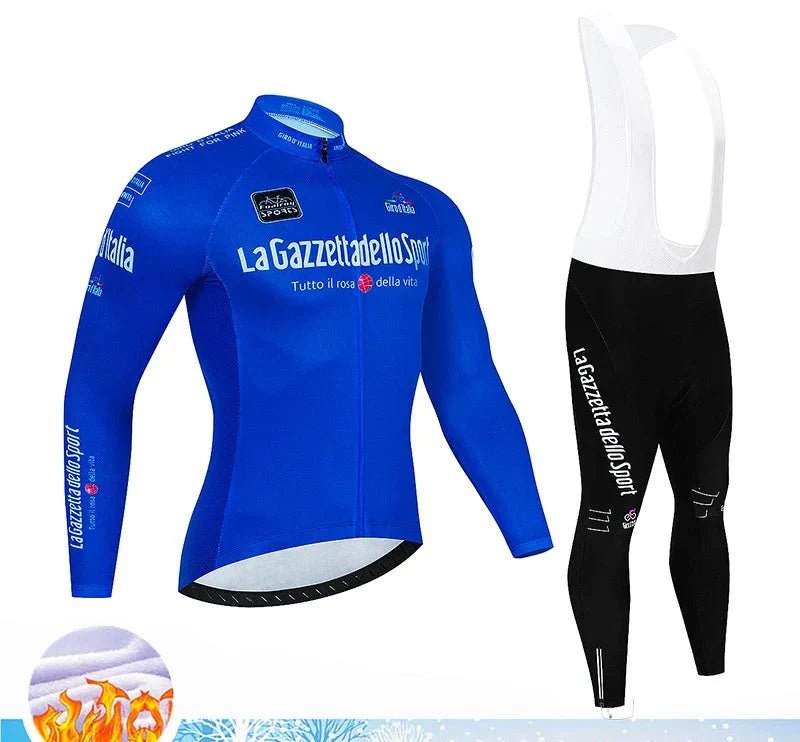 Calico | Winter Cycling Set for Men Thermo | 20D Gel Padding, Breathable - Nalani - Fashion Clothing and Decor