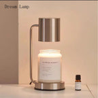 Candle Warmer Lamp – Electric Flameless Candle Warmer for Jar Candles, Melts Wax from the Top, White, Black or Metal - Nalani - Fashion Clothing and Decor