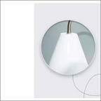 Candle Warmer Lamp with Dimmer & Timer – Wood & Metal Candle Warmer for Jar Candles, Flameless, GU10, White, Black or Brown - Nalani - Fashion Clothing and Decor