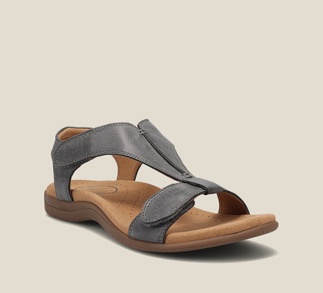 Carolyn | Orthopedic Vegan Leather Sandals For Comfort All Day - Nalani - Fashion Clothing and Decor
