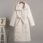 Casual Cotton Winter Coat With Standing Collar For All - Nalani - UK Fashion Clothing and Decor