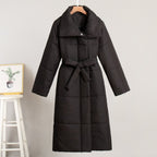 Casual Cotton Winter Coat With Standing Collar For All - Nalani - UK Fashion Clothing and Decor