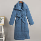 Casual Cotton Winter Coat With Standing Collar For All - Nalani - UK Fashion Clothing and Decor