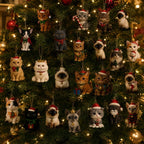 Cat Advent Calendar 2026 for Cat Lovers – Christmas Countdown with 24 Holiday Cat Figurines, Gift for Cat Lovers - Nalani - Fashion Clothing and Decor