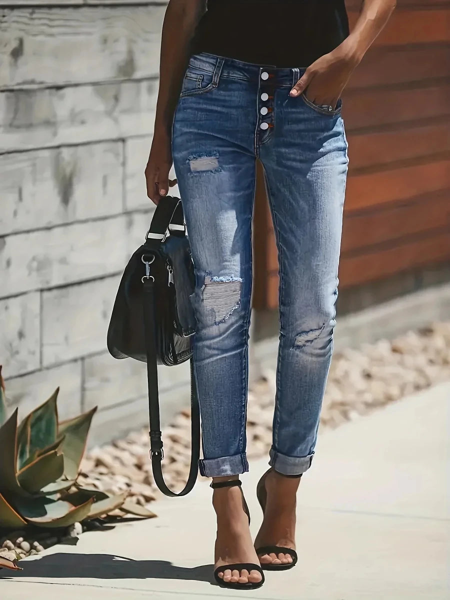 Celeni | Women's stylish denim jeans - Nalani - UK Fashion Clothing and Decor