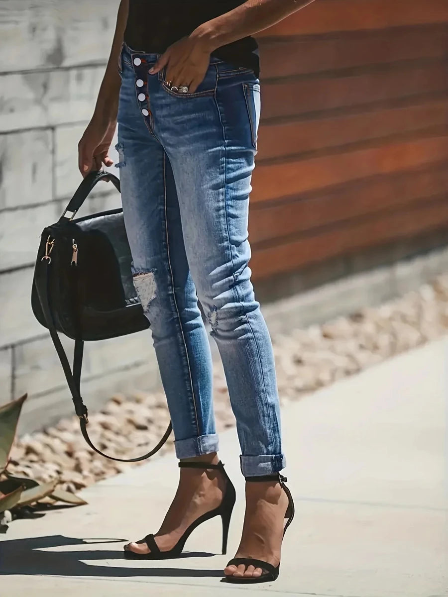 Celeni | Women's stylish denim jeans - Nalani - UK Fashion Clothing and Decor