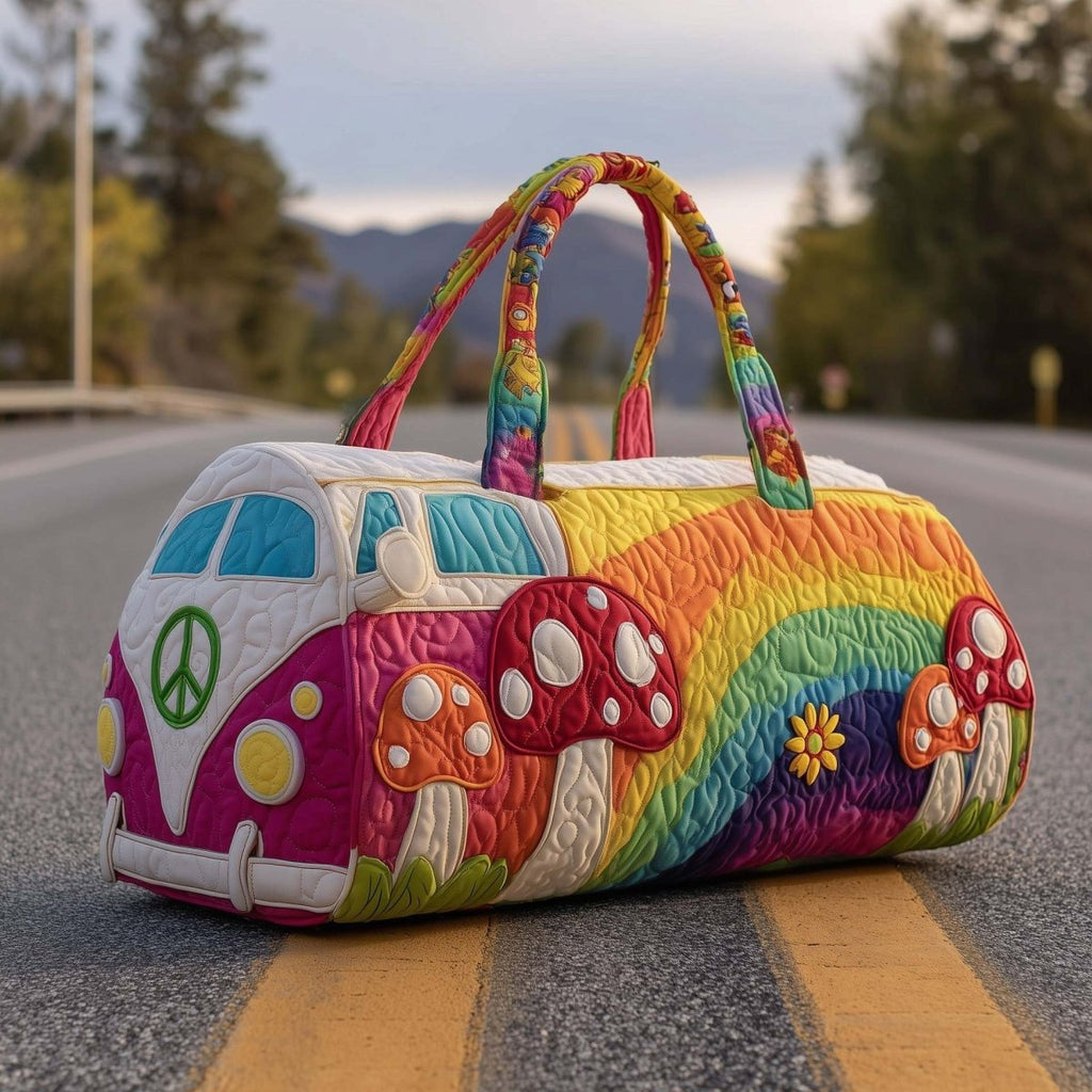 Chāme | Padded Travel Bag With Artisan Design For Weekend Trips - Nalani - Fashion Clothing and Decor