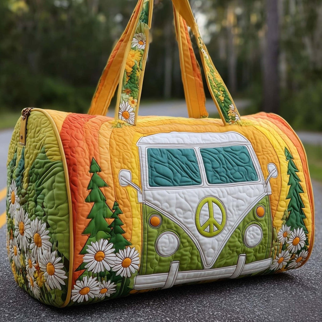 Chāme | Padded Travel Bag With Artisan Design For Weekend Trips - Nalani - Fashion Clothing and Decor