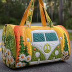 Chāme | Padded Travel Bag With Artisan Design For Weekend Trips - Nalani - Fashion Clothing and Decor