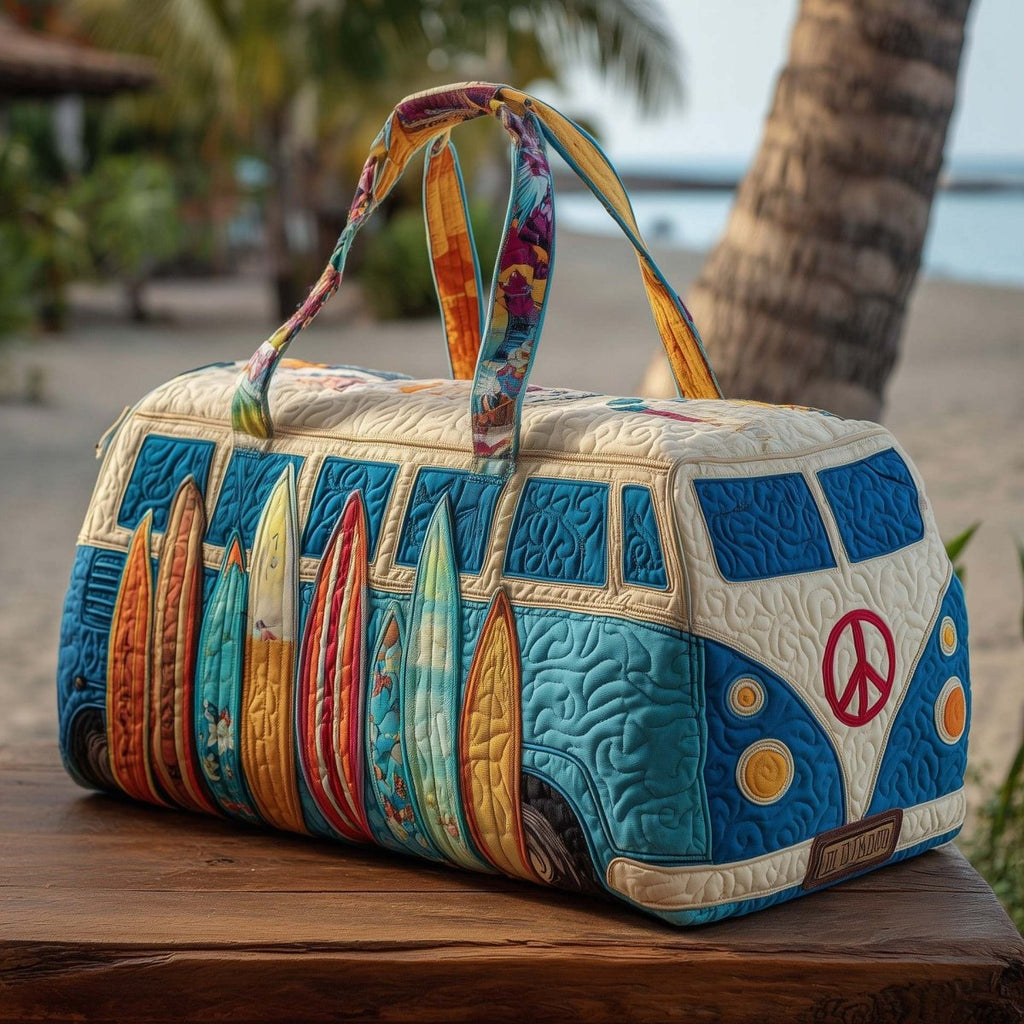 Chāme | Padded Travel Bag With Artisan Design For Weekend Trips - Nalani - Fashion Clothing and Decor