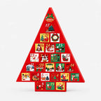 Christmas Tree Advent Calendar with Drawers – Fillable Tabletop Countdown with 24 Drawers, 16 in Tall, Reusable - Nalani - Fashion Clothing and Decor