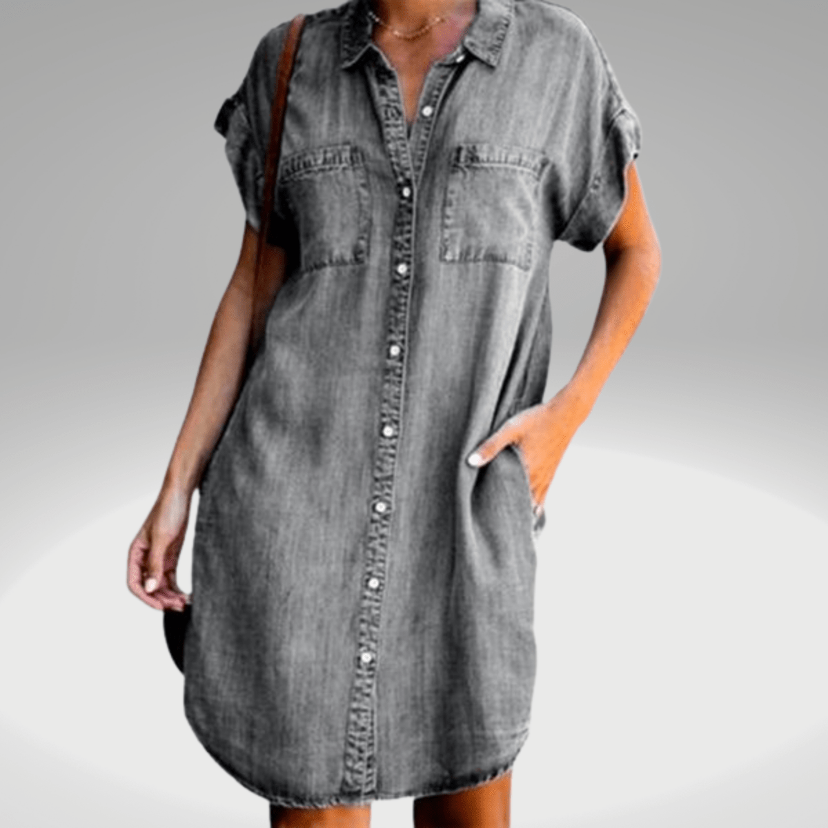 Coastal Shirt Dress for Summer Days and Easy Comfort - Nalani - UK and AUS Fashion Clothing and Decor