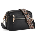 Colorful Straps Crossbody Vegan Leather Bags - Nalani - UK Fashion Clothing and Decor