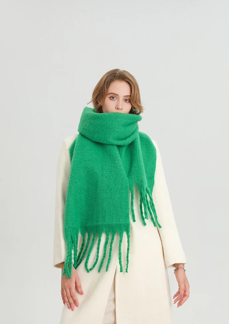 Colorful Women's Winter Scarf Cashmere Like Warm Luxury - Nalani - UK Fashion Clothing and Decor