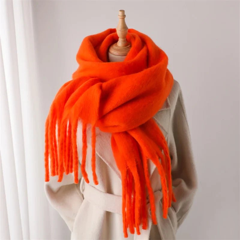 Colorful Women's Winter Scarf Cashmere Like Warm Luxury - Nalani - UK Fashion Clothing and Decor