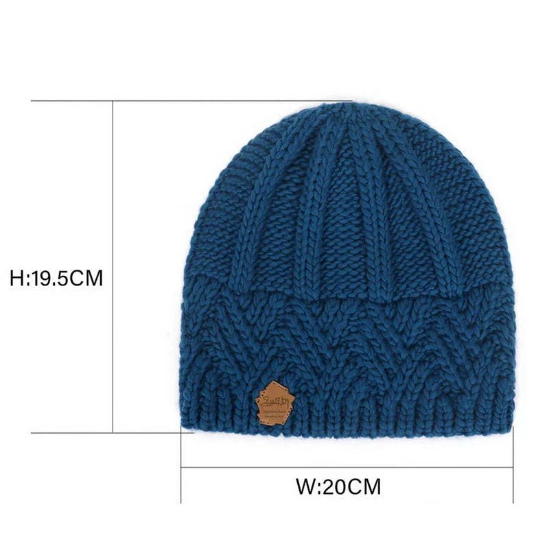 Comfortable Knitted Hat - Elena Cozy Winter Knit Beanie For Cold Days - Nalani - Fashion Clothing and Decor