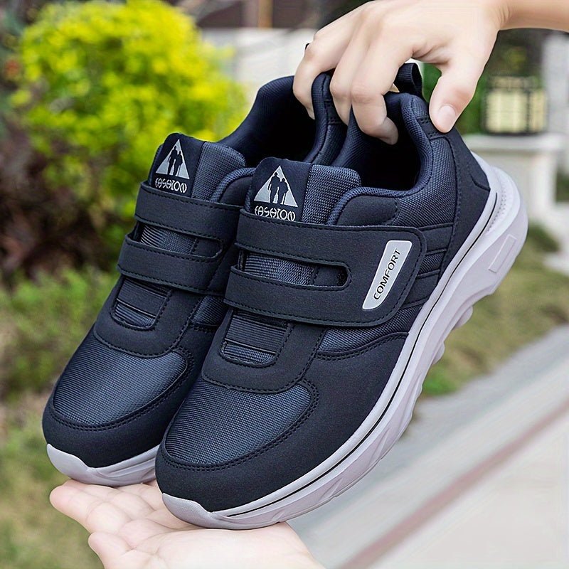 Comfortable Running Shoes with Velcro – Hook & Loop Walking Sneakers for Men & Women, Breathable, Easy On/Off – EasyStride - Nalani - Fashion Clothing and Decor