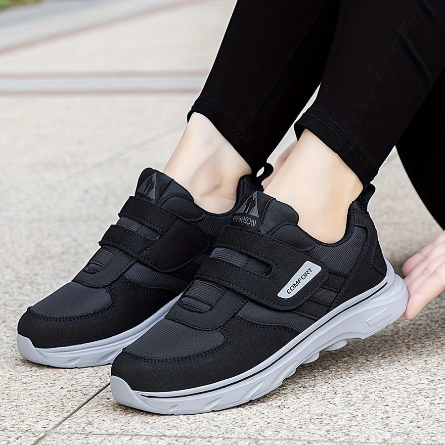 Comfortable Running Shoes with Velcro – Hook & Loop Walking Sneakers for Men & Women, Breathable, Easy On/Off – EasyStride - Nalani - Fashion Clothing and Decor