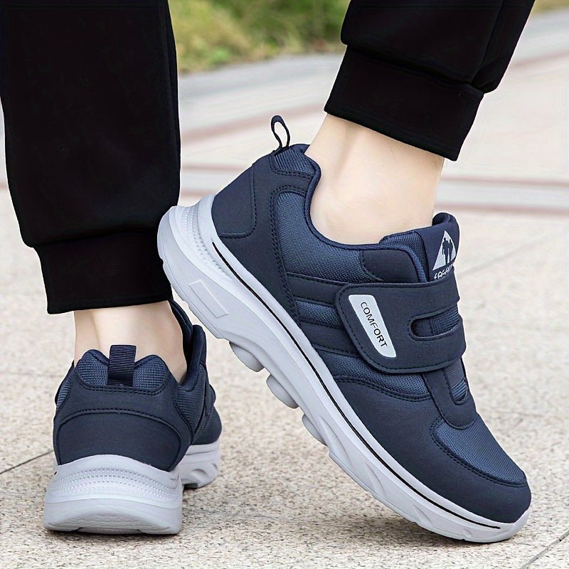 Comfortable Running Shoes with Velcro – Hook & Loop Walking Sneakers for Men & Women, Breathable, Easy On/Off – EasyStride - Nalani - Fashion Clothing and Decor