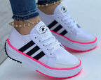 Comfortable Women's Sneakers for All Day Cushioned Comfort - Nalani - UK Fashion Clothing and Decor