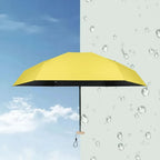 Compact Travel Umbrella – Lightweight Water-Repellent Pocket Umbrella, Only 8.8 oz, 7.5 in Folded, 8 Colors - Nalani - Fashion Clothing and Decor