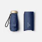 Compact Travel Umbrella – Lightweight Water-Repellent Pocket Umbrella, Only 8.8 oz, 7.5 in Folded, 8 Colors - Nalani - Fashion Clothing and Decor