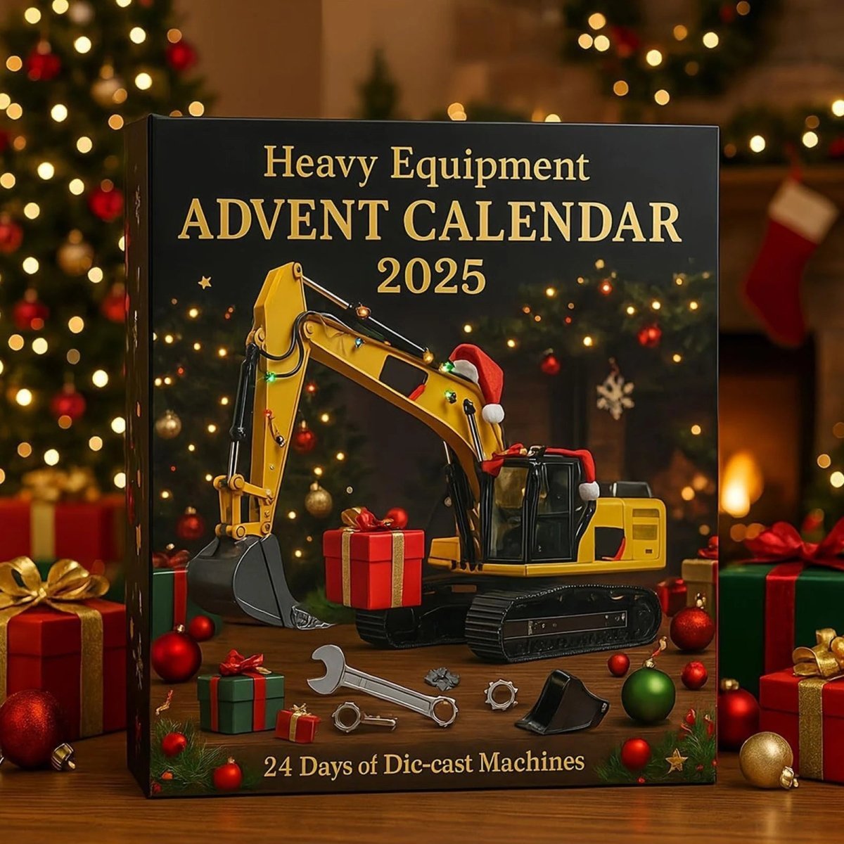Construction Vehicle Advent Calendar for Kids – 24 Truck & Tool Toy Surprises, Christmas Countdown, Ages 3+ - Nalani - Fashion Clothing and Decor