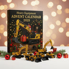 Construction Vehicle Advent Calendar for Kids – 24 Truck & Tool Toy Surprises, Christmas Countdown, Ages 3+ - Nalani - Fashion Clothing and Decor