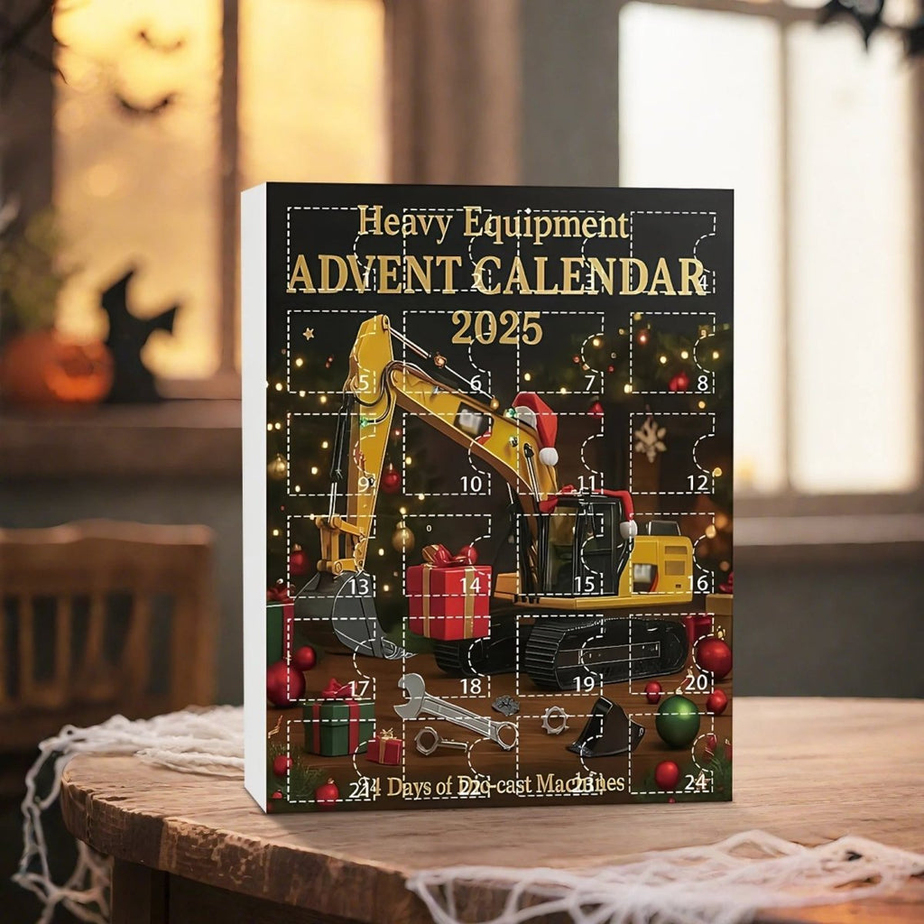 Construction Vehicle Advent Calendar for Kids – 24 Truck & Tool Toy Surprises, Christmas Countdown, Ages 3+ - Nalani - Fashion Clothing and Decor