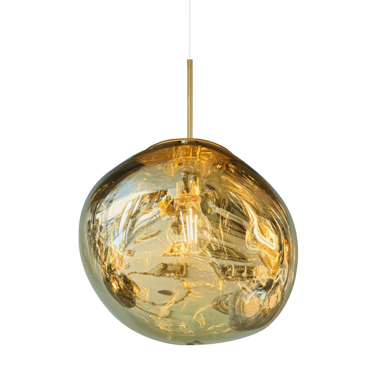 Copper Finish Lava Pendant Lamp Modern Pendant Light - Nalani - UK Fashion Clothing and Decor