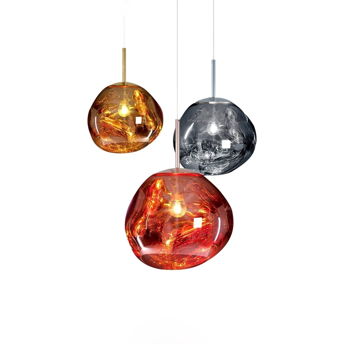 Copper Finish Lava Pendant Lamp Modern Pendant Light - Nalani - UK Fashion Clothing and Decor