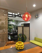 Copper Finish Lava Pendant Lamp Modern Pendant Light - Nalani - UK Fashion Clothing and Decor