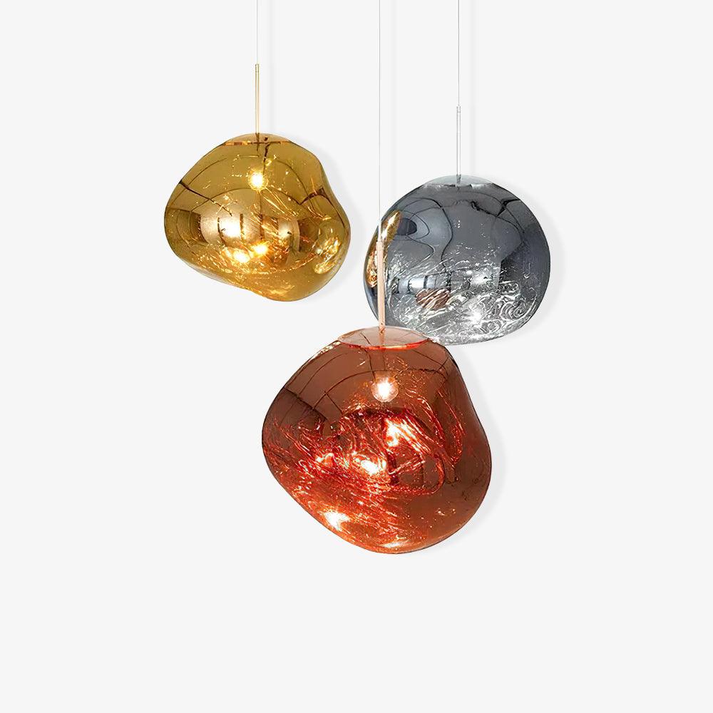 Copper Finish Lava Pendant Lamp Modern Pendant Light - Nalani - UK Fashion Clothing and Decor