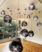 Copper Finish Lava Pendant Lamp Modern Pendant Light - Nalani - UK Fashion Clothing and Decor