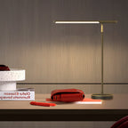 Copper Linear Brass LED Desk Lamp With Adjustable Direction - Nalani - UK and AUS Fashion Clothing and Decor