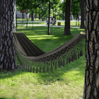 Cozy Boho Cotton Hammock for Garden Patio Outdoor Comfort - Nalani - UK Fashion Clothing and Decor