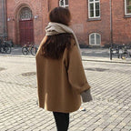 Cozy button closure coat for women - Nalani - UK Fashion Clothing and Decor