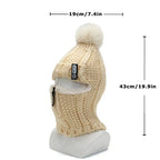 Cozy Knit Winter Beanie With Pom Pom For Cold Weather - Nalani - UK Fashion Clothing and Decor