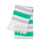 Cozy Thick Rainbow Cashmere Winter Scarf With Stripes - Nalani - UK Fashion Clothing and Decor