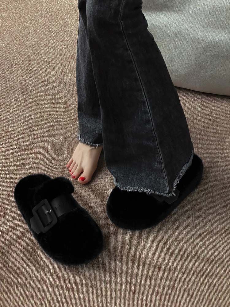 Cozy Thick Soft Slippers For Women Winter Indoor Comfort - Nalani - UK Fashion Clothing and Decor