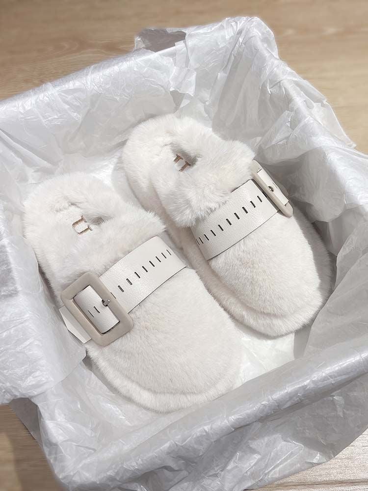 Cozy Thick Soft Slippers For Women Winter Indoor Comfort - Nalani - UK Fashion Clothing and Decor
