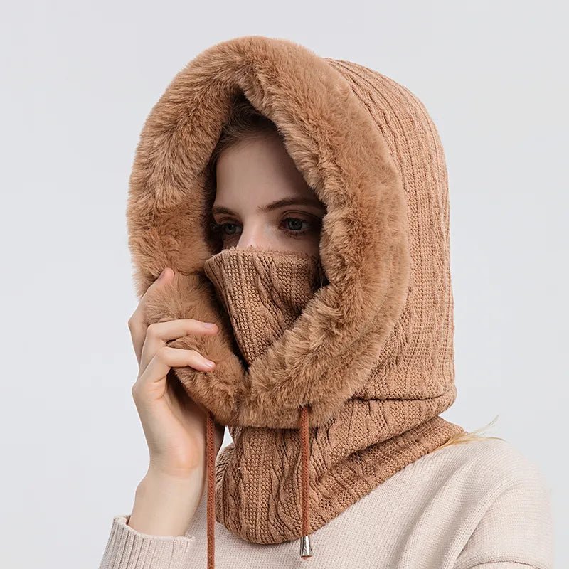 Cozy Warm Winter Hood With Thermal Lining For Cold Days - Nalani - UK Fashion Clothing and Decor